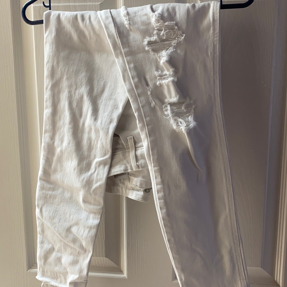 Old Navy Rockstar distressed jeans ankle